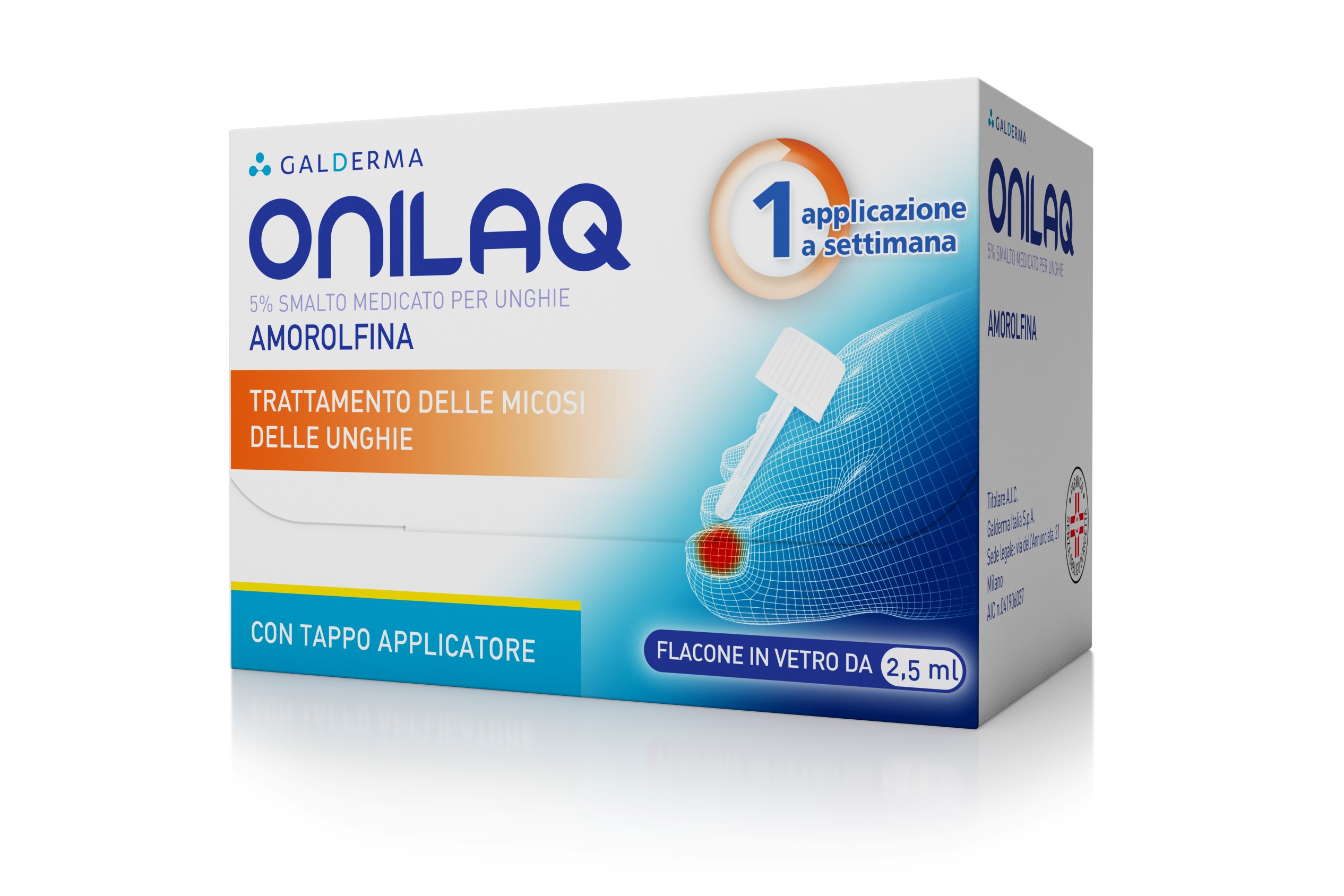 ONILAQ*SMALTO UNGHIE 2,5ML+TAP - Luckyfarma.it