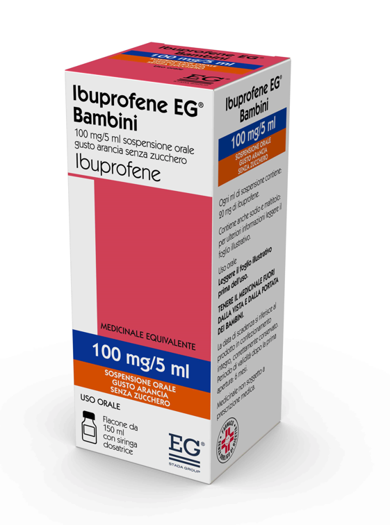 IBUPROFENE EG*FL 150ML ARANCIA - Luckyfarma.it