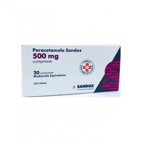 PARACETAMOLO SAND*20CPR 500MG - Luckyfarma.it