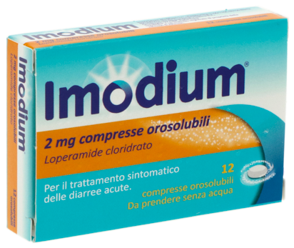 IMODIUM*12CPR OROSOL 2MG - Luckyfarma.it
