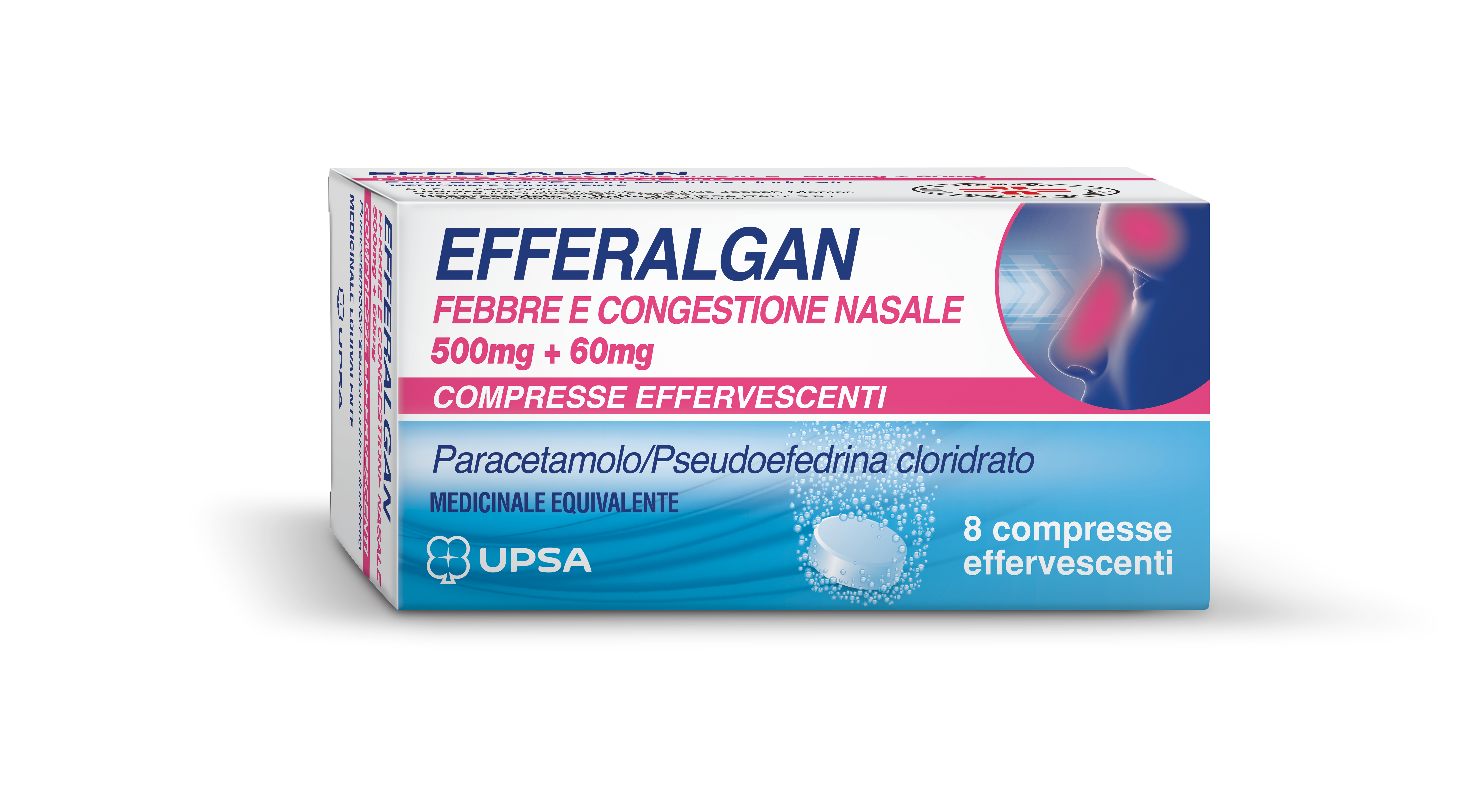 LEVIOFLU*8CPR EFF 500MG+60MG - Luckyfarma.it