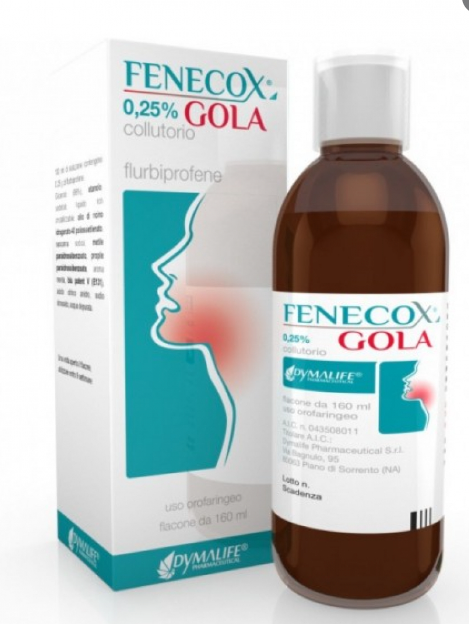 FENECOX GOLA*COLLUT 160ML0,25% - Luckyfarma.it