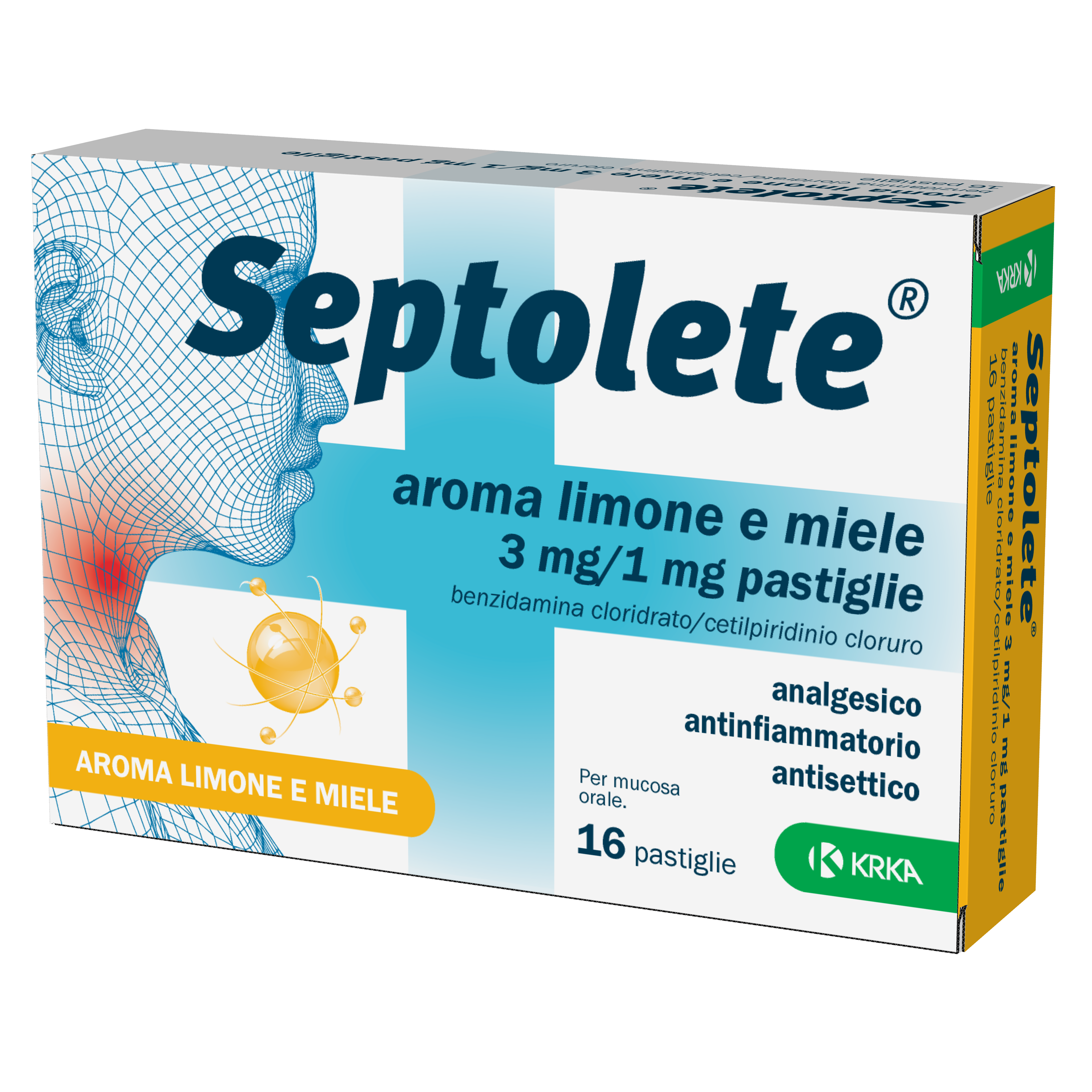 SEPTOLETE*16PAST 3+1MG LIM MIE - Luckyfarma.it
