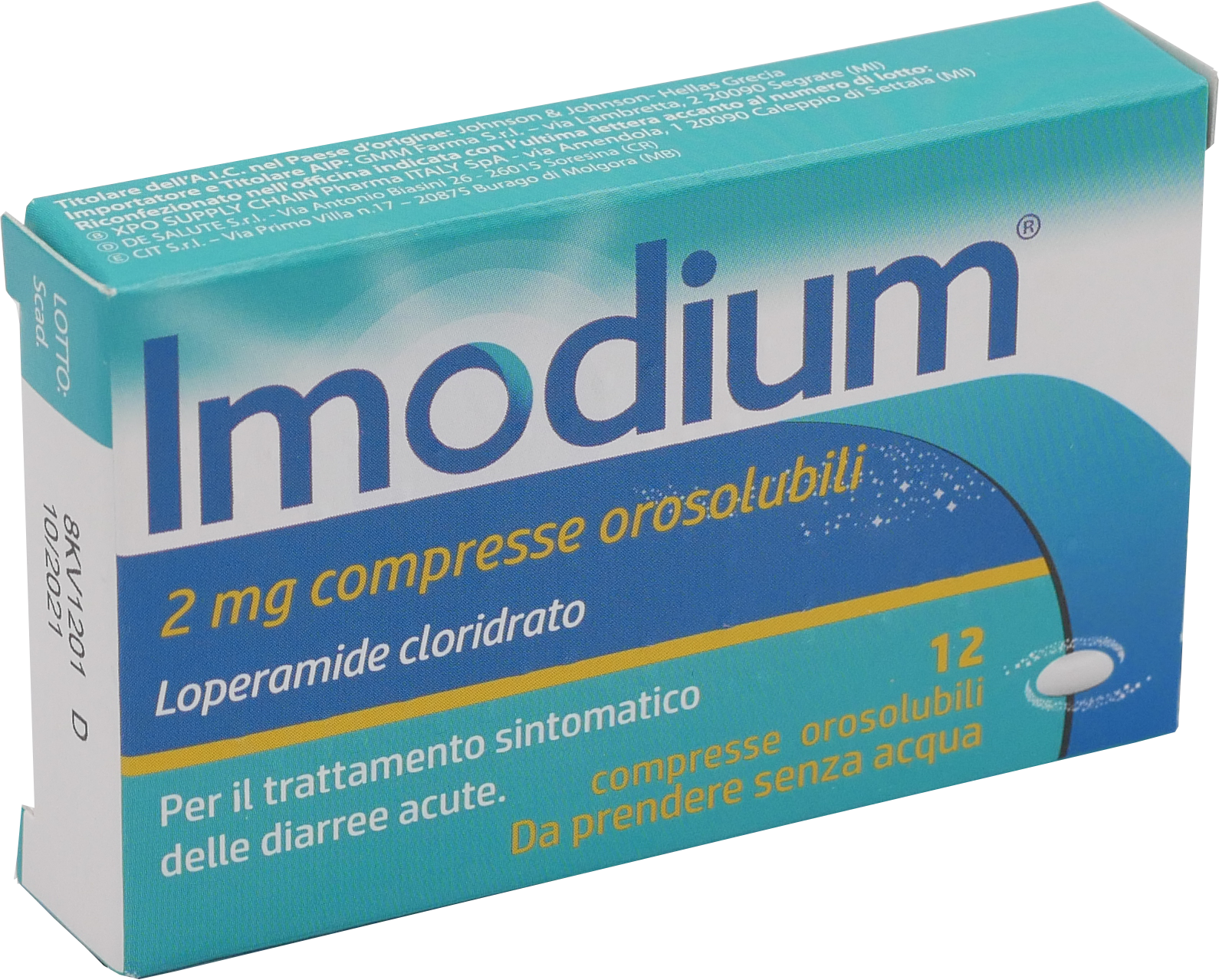 IMODIUM*12CPR OROSOL 2MG - Luckyfarma.it