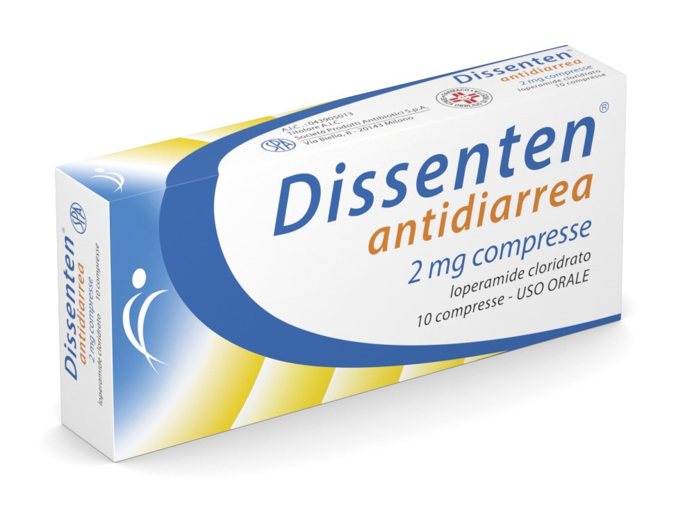 DISSENTEN ANTIDIARREA*10CPR2MG - Luckyfarma.it