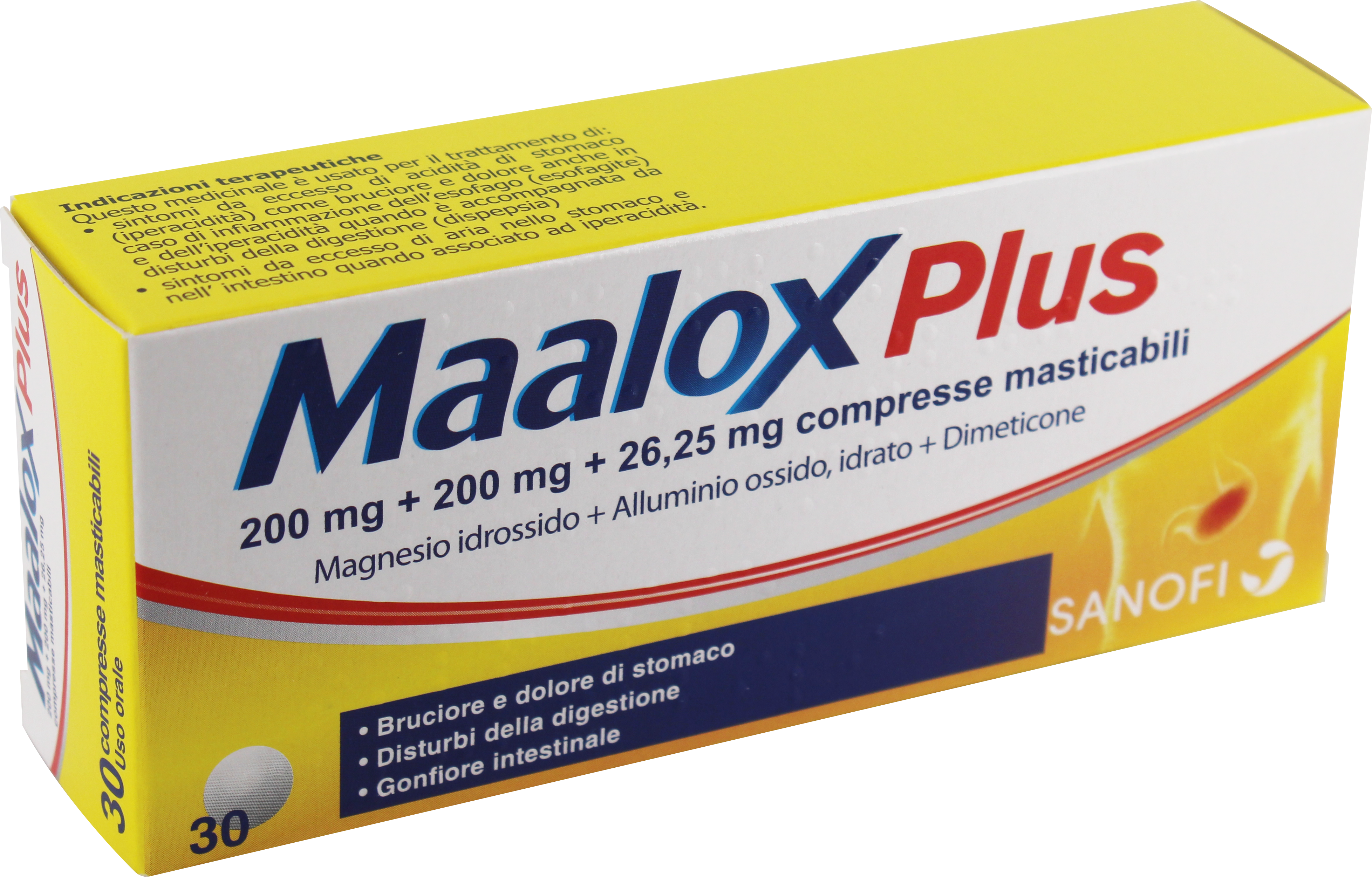 MAALOX PLUS*30CPR MAST - Luckyfarma.it