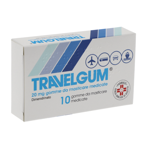 TRAVELGUM*10GOMME MAST 20MG - Luckyfarma.it