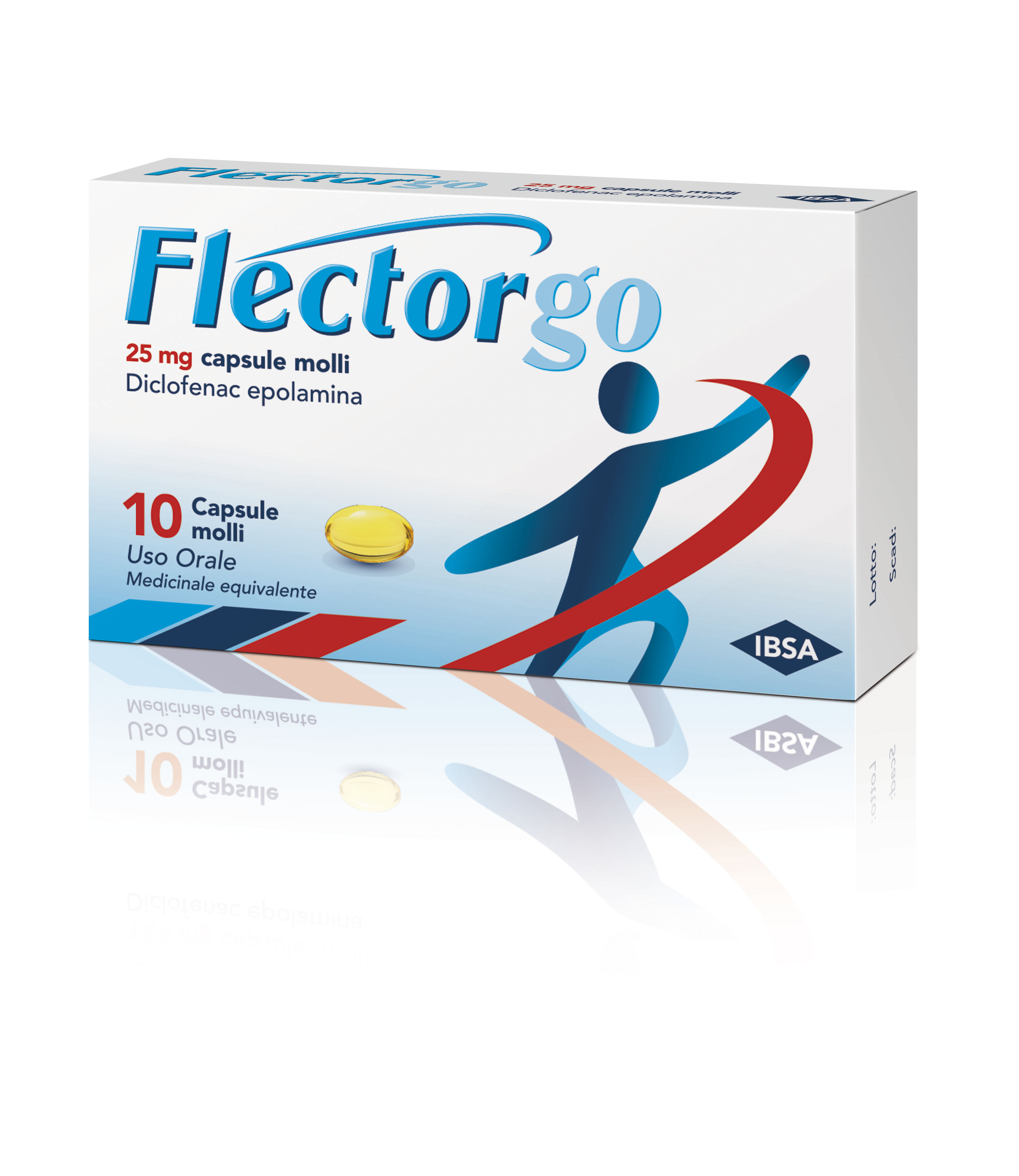 FLECTORGO*10CPS MOLLI 25MG - Luckyfarma.it
