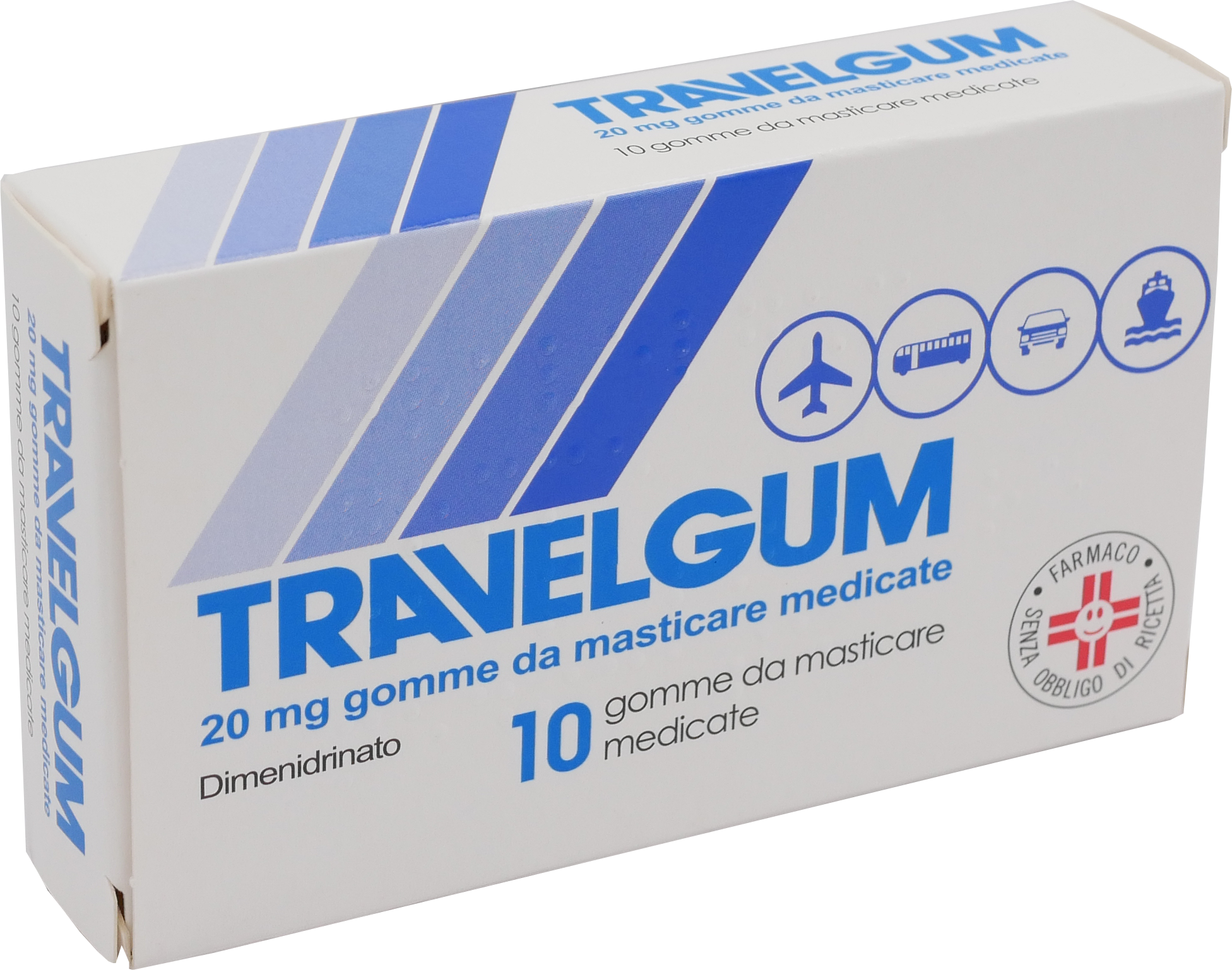 TRAVELGUM*10GOMME MAST 20MG - Luckyfarma.it