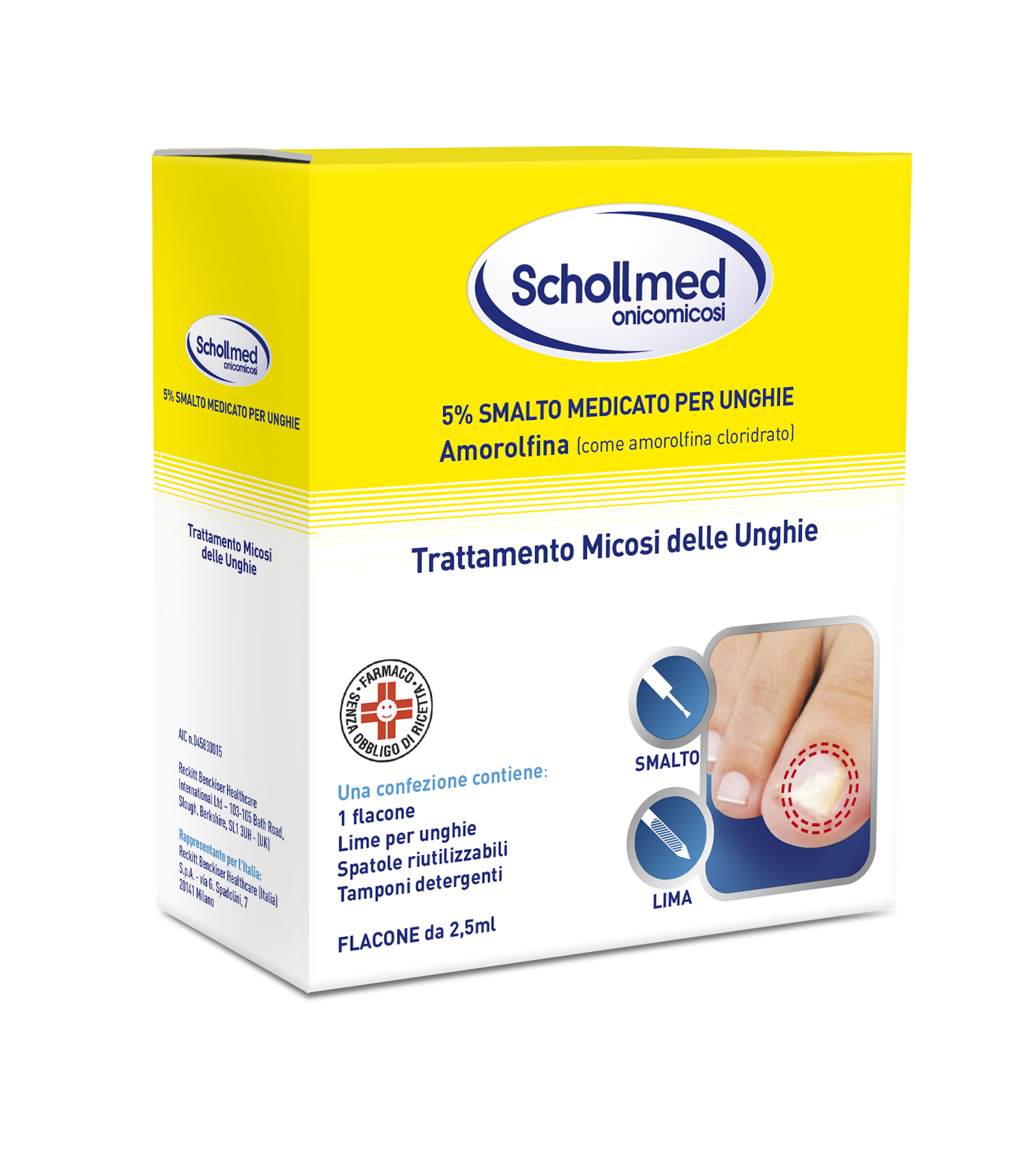 SCHOLLMED ONICOMICOSI*2,5ML 5% - Luckyfarma.it