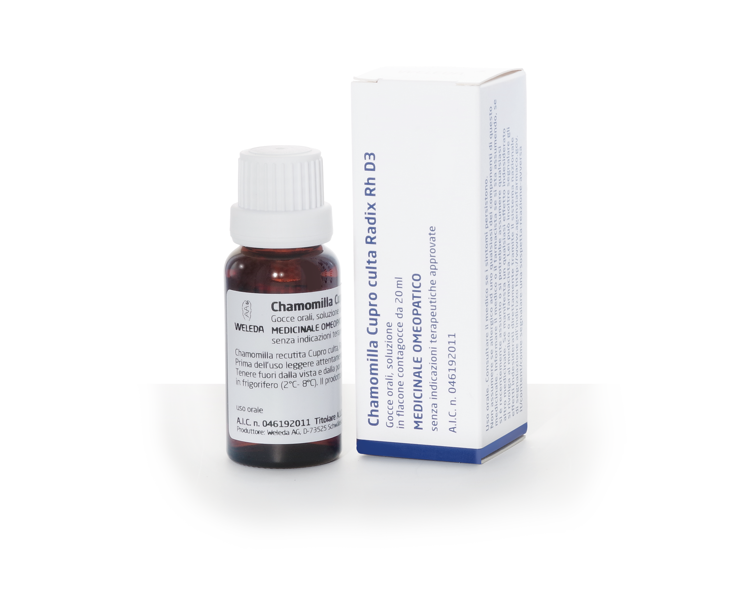 CHAMOMILLA CUPR*3DH 20ML OS - Luckyfarma.it
