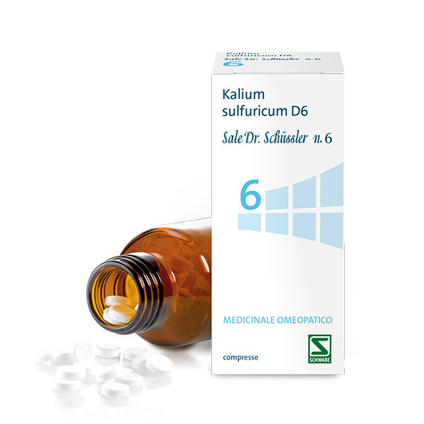 SALE DR SCHUSSLER N.6 KASU*200 - Luckyfarma.it