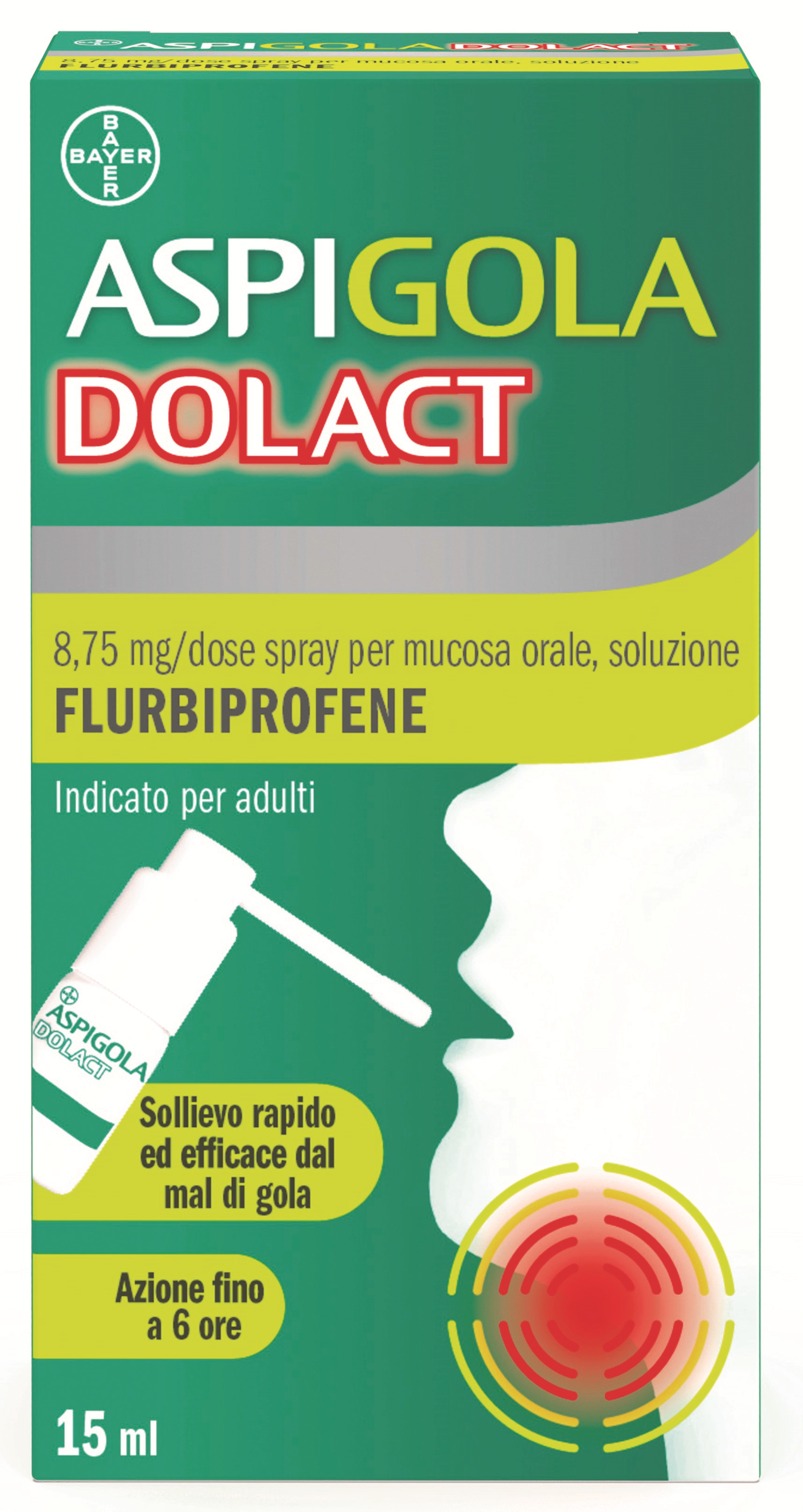 ASPIGOLADOLACT*SPRAY 15ML - Luckyfarma.it