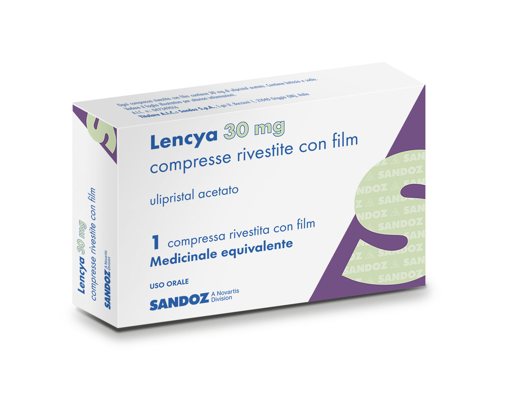 LENCYA*1CPR RIV 30MG - Luckyfarma.it