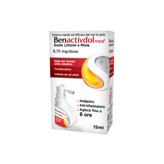 BENACTIVDOLMED*SPRAY 15ML - Luckyfarma.it