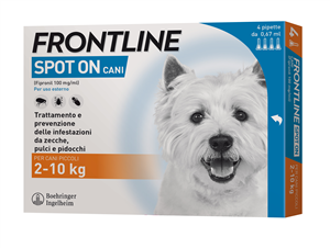 FRONTLINE*4PIP 2-10KG CANI - Luckyfarma.it