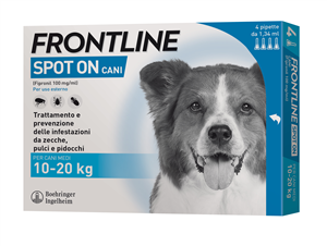 FRONTLINE*4PIP 10-20KG CANI - Luckyfarma.it