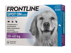 FRONTLINE*4PIP 20-40KG CANI - Luckyfarma.it