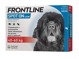 FRONTLINE*4PIP 40-60KG CANI - Luckyfarma.it
