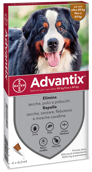 ADVANTIX SPOT ON*4PIP 40-60KG - Luckyfarma.it