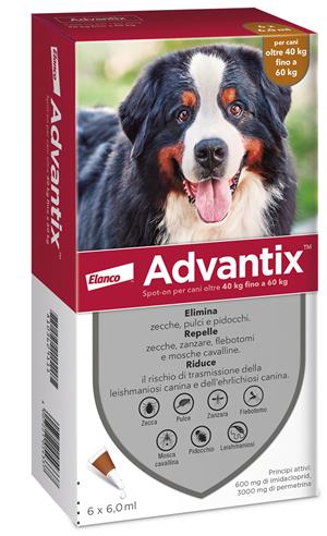 ADVANTIX SPOT ON*6PIP 40-60KG - Luckyfarma.it