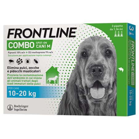FRONTLINE COMBO*3PIP 10-20KG C - Luckyfarma.it