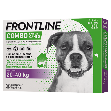 FRONTLINE COMBO*3PIP 20-40KG C - Luckyfarma.it