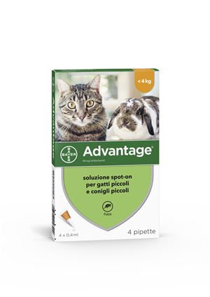 ADVANTAGE*4PIP 0,4ML SPOTON - Luckyfarma.it