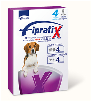 FIPRATIX*4PIP 10-20KG CANI - Luckyfarma.it