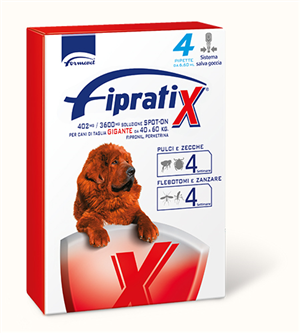 FIPRATIX*4PIP 40-60KG CANI - Luckyfarma.it