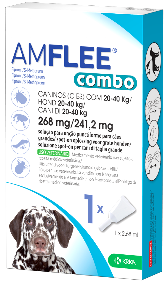 AMFLEE COMBO*3PIP 20-40KG CANI - Luckyfarma.it