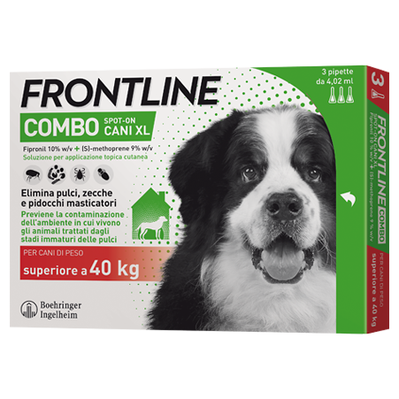 FRONTLINE COMBO*3PIP >40KG CA - Luckyfarma.it