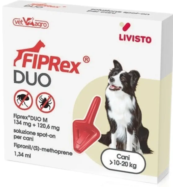 FIPREX DUO M*1PIP 10-20KG CANI - Luckyfarma.it