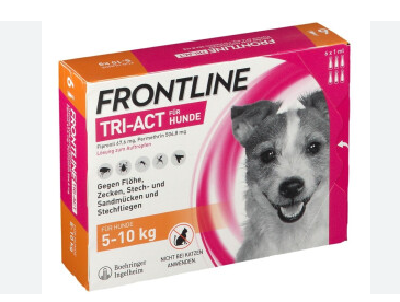 FRONTLINE TRI-ACT*3PIP 5-10KG - Luckyfarma.it