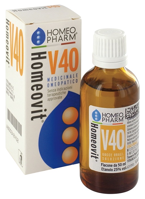 HOMEOVIT V40 GOCCE 50 ML - Luckyfarma.it