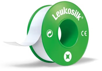 CEROTTO IN ROCCHETTO LEUKOSILK IPOALLERGENICO BIANCO 2,5X500 CM - Luckyfarma.it