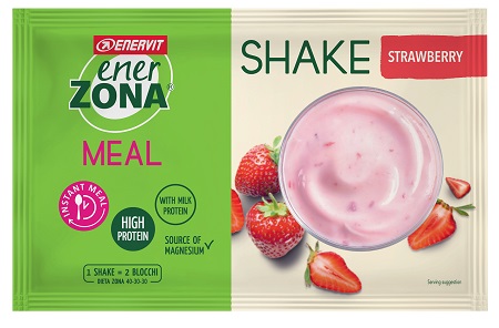 ENERZONA INSTANT MEAL FRAGOLA YOGHURT 1 BUSTA DA 50 GRAMMI - Luckyfarma.it