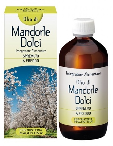 MANDORLE DOLCI OLIO VEGETALE 250 ML - Luckyfarma.it