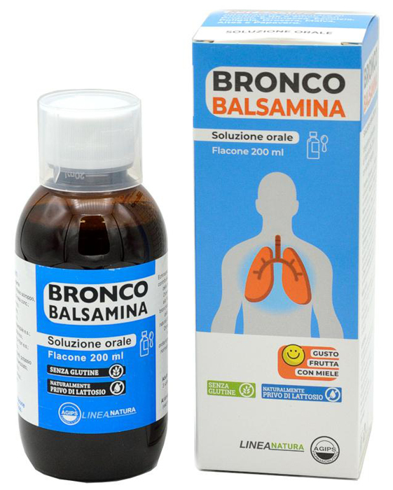 BRONCOBALSAMINA SOLUZIONE ORALE 200 ML - Luckyfarma.it