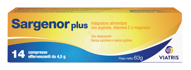 SARGENOR PLUS 14 COMPRESSE - Luckyfarma.it
