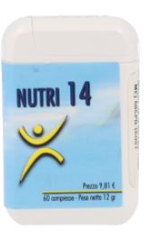 NUTRI 14 60 COMPRESSE - Luckyfarma.it