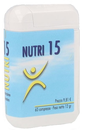 NUTRI 15 60 COMPRESSE - Luckyfarma.it