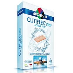 CEROTTO MASTER-AID CUTIFLEXMED STRIP TRASPARENTE IMPERMEABILE SUPPORTO IN POLIURETANO MEDIO 10 PEZZI - Luckyfarma.it