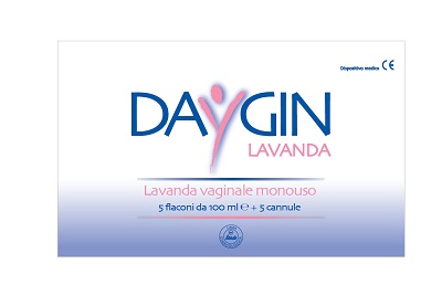 DAYGIN LAVANDA VAGINALE 5 FLACONI DA 100 ML + 5 CANNULE - Luckyfarma.it