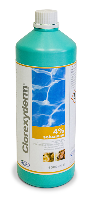 CLOREXYDERM SOLUZIONE 4% 1000 ML - Luckyfarma.it