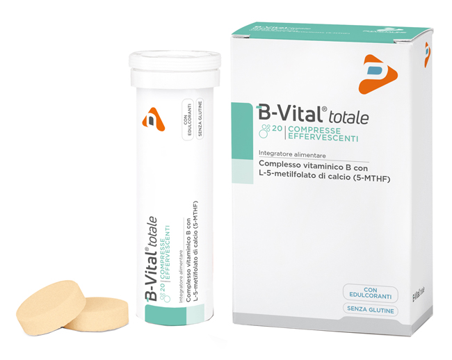 B-VITAL TOTALE ARANCIA 2 TUBI 10 COMPRESSE EFFERVESCENTI - Luckyfarma.it