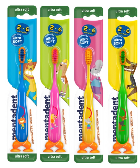 MENTADENT SPAZZOLINO KIDS - Luckyfarma.it