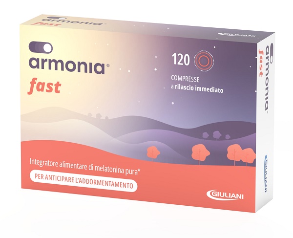 ARMONIA FAST 1 MG MELATONINA 120 COMPRESSE - Luckyfarma.it