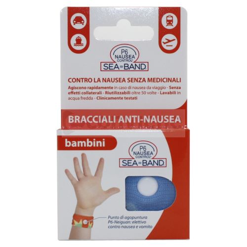 BRACCIALE ANTI NAUSEA PER BAMBINI P6 NAUSEA CONTROL 2 PEZZI - Luckyfarma.it