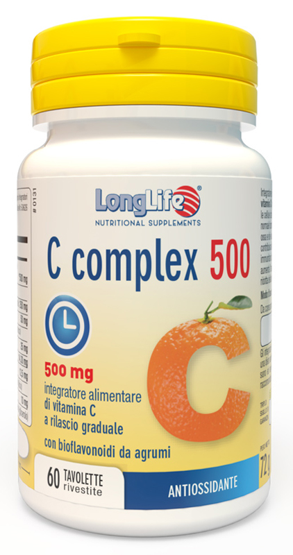 LONGLIFE C COMPLEX 500 TIME RELEASED 60 TAVOLETTE - Luckyfarma.it